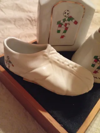 Set Italia '90 Calciatori Ceramica