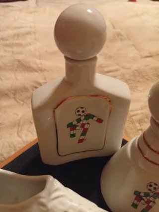 Set Italia '90 Calciatori Ceramica