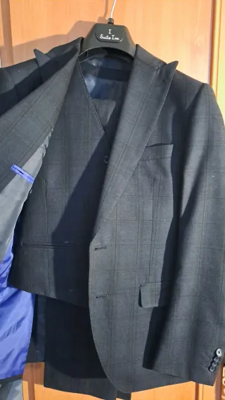 Traje de chaqueta Suits Inc azul marino