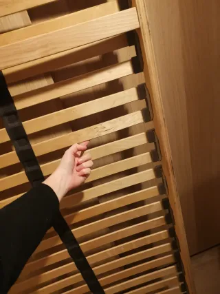 Set 2 somieres LÖNSET de IKEA 90×200 cm