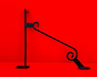 2 FAROLES VICTORIANOS GUINNESS- HIERRO XXL-AÑOS 90