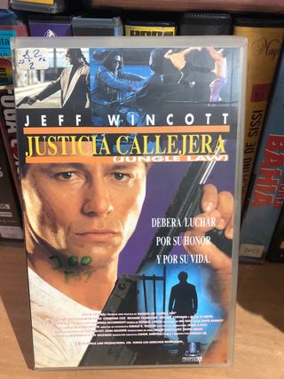 Justicia Callejera (Jungle Law) VHS Jeff Wincott