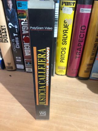 Justicia Callejera (Jungle Law) VHS Jeff Wincott
