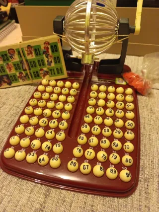 Máquina de Lotería Bingo Vintage