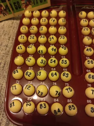 Máquina de Lotería Bingo Vintage