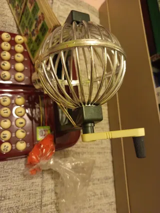 Máquina de Lotería Bingo Vintage