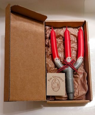 Candela Natale Nordica Tradizionale