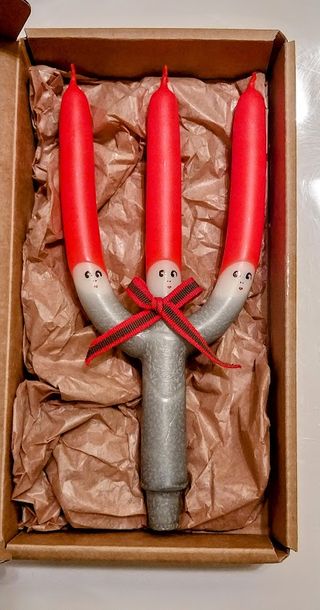 Candela Natale Nordica Tradizionale