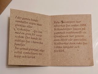 Candela Natale Nordica Tradizionale