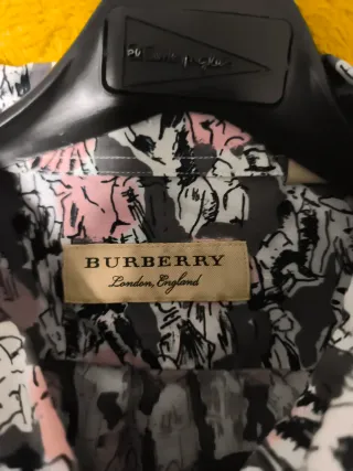 Camisa Burberry Estampada