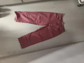 Jeans rosa gamba dritta Pull&Bear taglia S