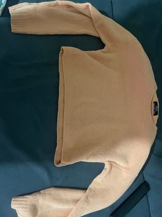 Jersey Bershka naranja corto