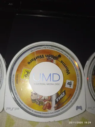 Lote 3 Juegos PSP UMD: Ape Academy, Worms, FIFA St