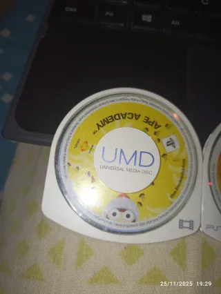 Lote 3 Juegos PSP UMD: Ape Academy, Worms, FIFA St