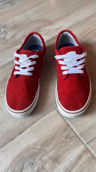 Zapatillas Skate Vans Chima Pro 2 Rojas