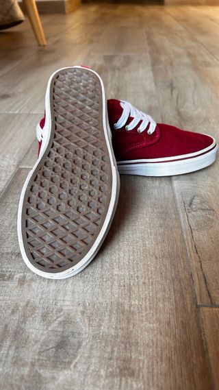 Zapatillas Skate Vans Chima Pro 2 Rojas