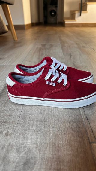 Zapatillas Skate Vans Chima Pro 2 Rojas
