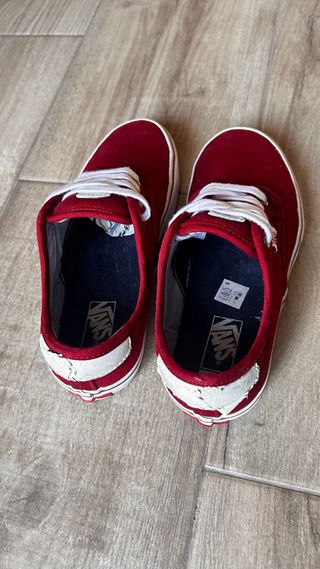 Zapatillas Skate Vans Chima Pro 2 Rojas