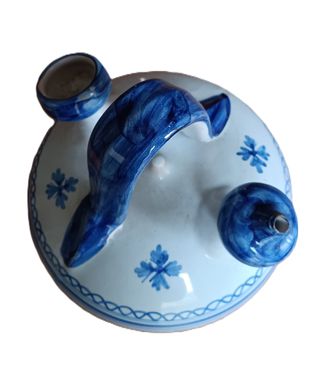 Botijo artesanal pintado a mano