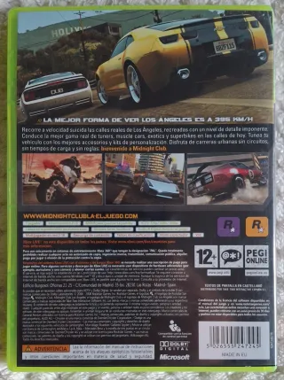 🇪🇸 Midnight Club: Los Angeles Xbox 360