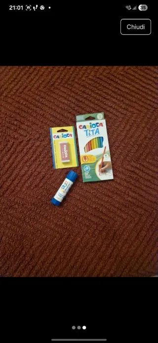 Set matite colorate Carioca