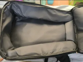 Mochila viaje 40x20x25 cm Negra