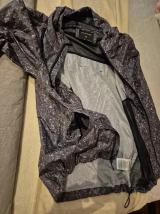 Chaqueta Cortavientos Quiksilver Gris