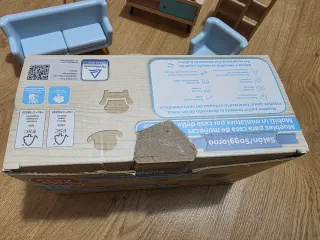 Mobiliario de juguete para casa de muñecas