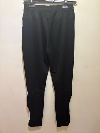Pantaloni Adidas neri con strisce