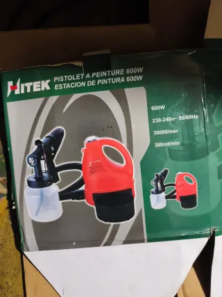 Pistola de Pintura HITEK 600W