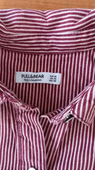 Camisa PULL&BEAR Rayas M