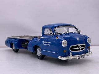 1:18 Mercedes Benz Rennwagen Transporte año 1955