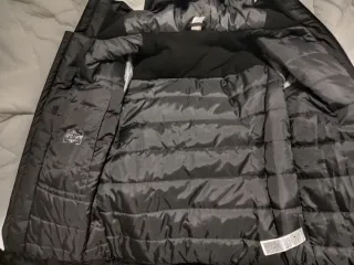 Chaqueta Quechua Negra Impermeable Frío