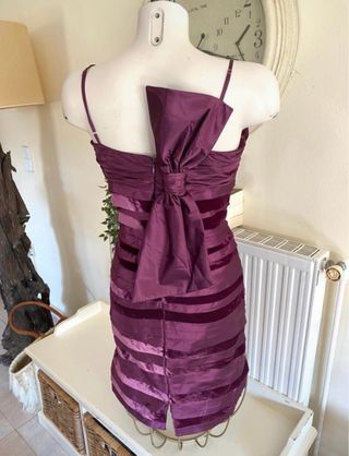 Vestido Sagaie Morado Talla 40