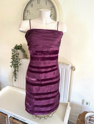 Vestido Sagaie Morado Talla 40