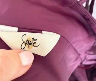 Vestido Sagaie Morado Talla 40