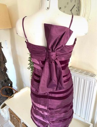 Vestido Sagaie Morado Talla 40