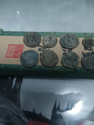 Lote de 10 Monedas Romanas Antiguas