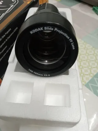 Proyector Diapositivas Kodak Ektagraphic III y obj