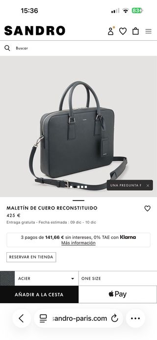 Maletín Sandro Negro