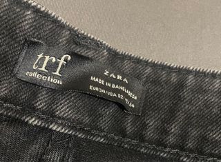 Pantalón vaquero Zara negro