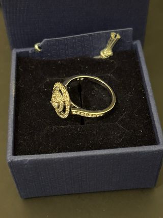 Anillo plata con circonitas