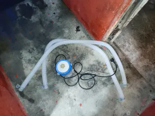 Depuradora piscina con mangueras