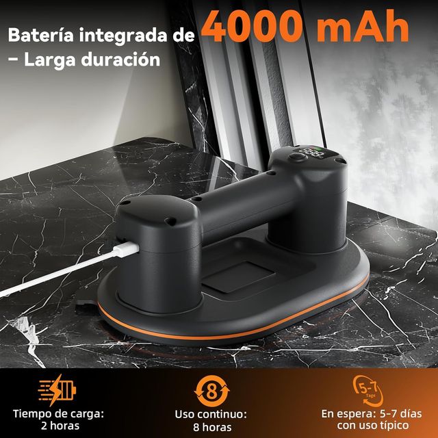 Ventosa Azulejos 300 kg + Cable USB + Maletín
