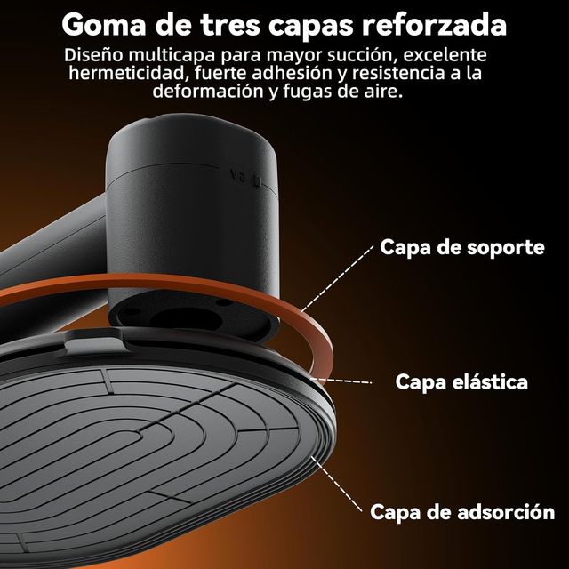 Ventosa Azulejos 300 kg + Cable USB + Maletín