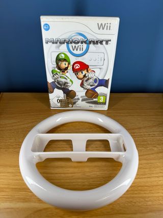 Mario Kart Wii con Volante Wii