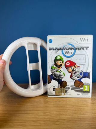 Mario Kart Wii con Volante Wii