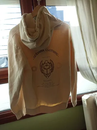 Sudadera Oceanna Talla Única Beige