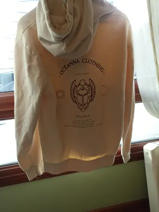 Sudadera Oceanna Talla Única Beige