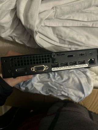Ordenador Dell Mini PC Negro( no incluye cable )